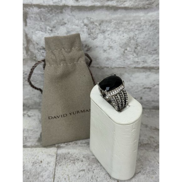 David Yurman David Yurman Wheaton Gemstone & Diamond Ring‎ Women’s Size 7.5 - Picture 5 of 8